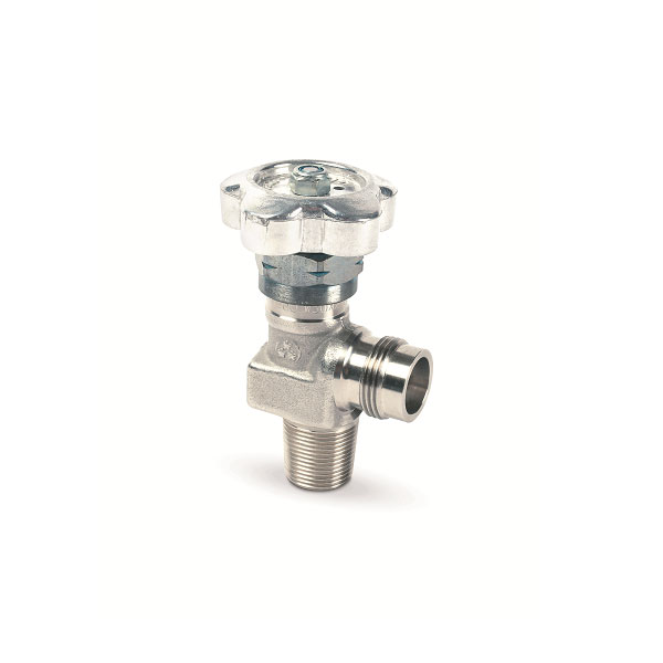 Packed cylinder valve for NO gas mixtures - D113 Packed cylinder valve for NO gas mixtures - D113